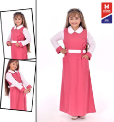 ⁦مريول إبتدائي 24558 زهري⁩ - الصورة ⁦2⁩