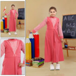 ⁦مريول إبتدائي 24554 زهري⁩ - الصورة ⁦2⁩